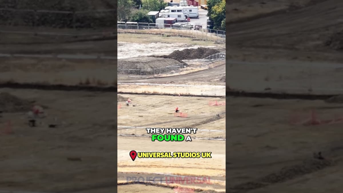 Construction Site Mystery: Did they find ancient treasures? #shorts
