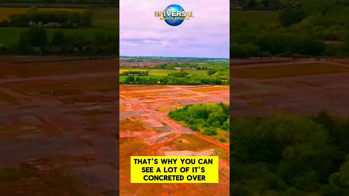 Exclusive Look at Universal Studios UK Construction Village  #universal #universalparks #themepark