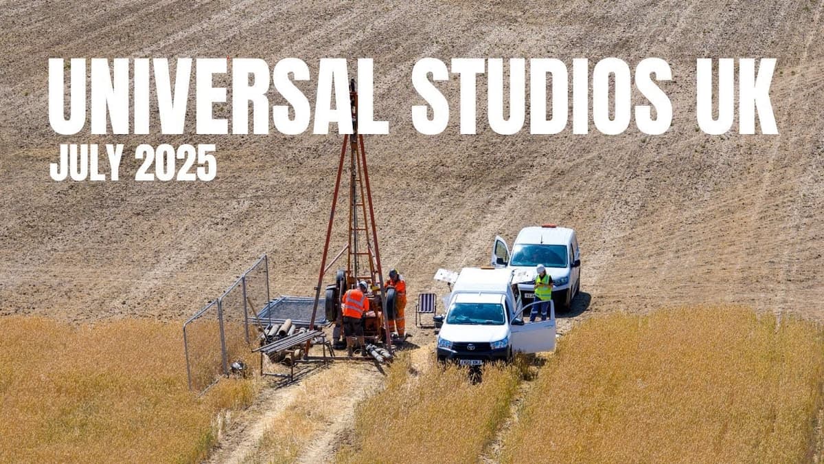 Universal Studios UK - July 2025 on-site update.