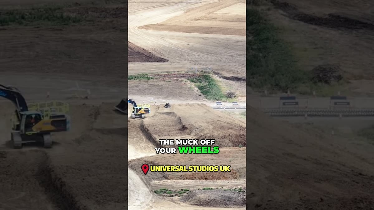 Construction Site Secrets: Cameras, Muck, and Mystery Machines! #shorts