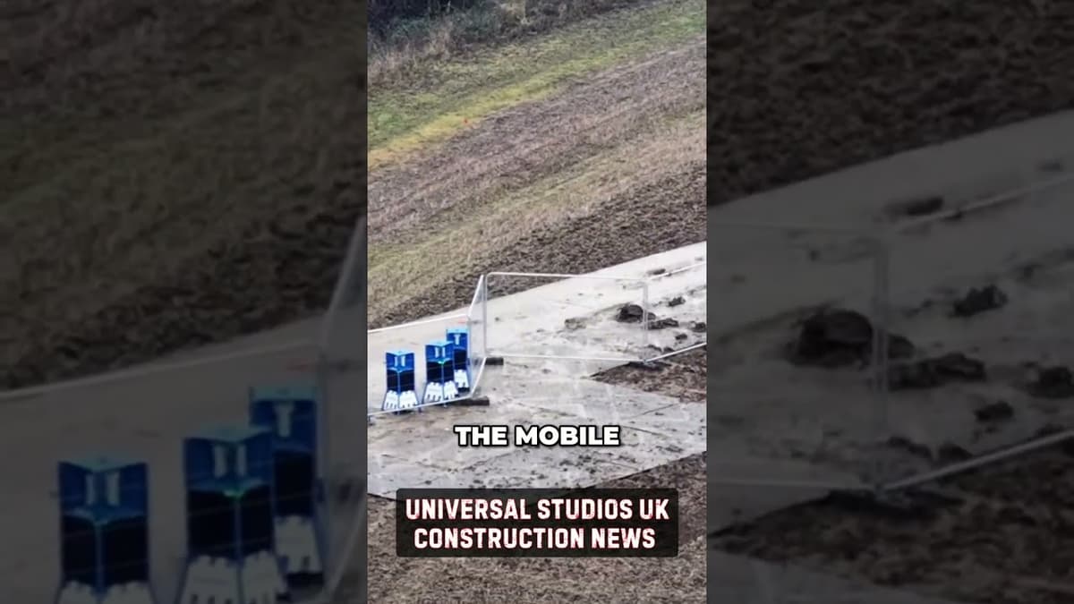 Threatening Weather and Mysterious Construction #shorts