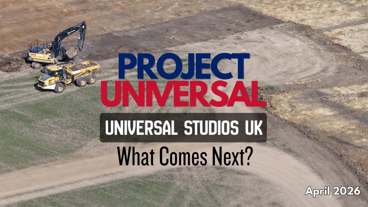 🚨 BIG Shift Incoming at Universal Studios UK… You Can Feel It Now 👀 - April 2026 update!