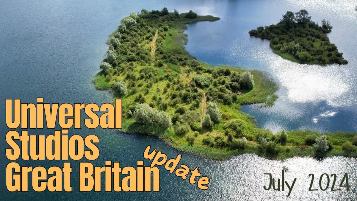 Universal Studios Great Britain Update | North site, July 2024