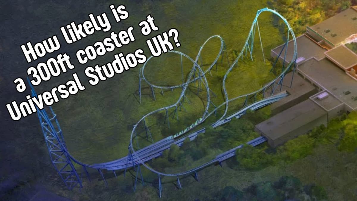Why Universal Studios UK might not have a 300ft coaster