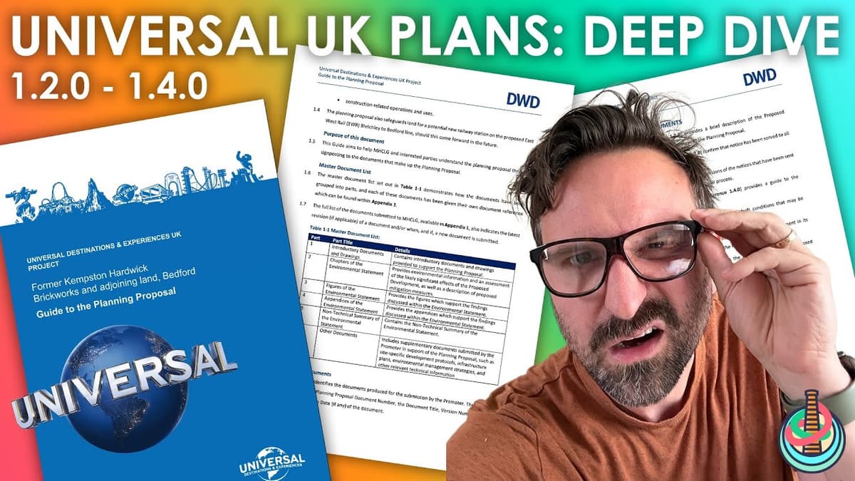 🌍 Planning Application Deep Dive Episode 2: Inside Universal Bedford: £50 Billion Theme Park!