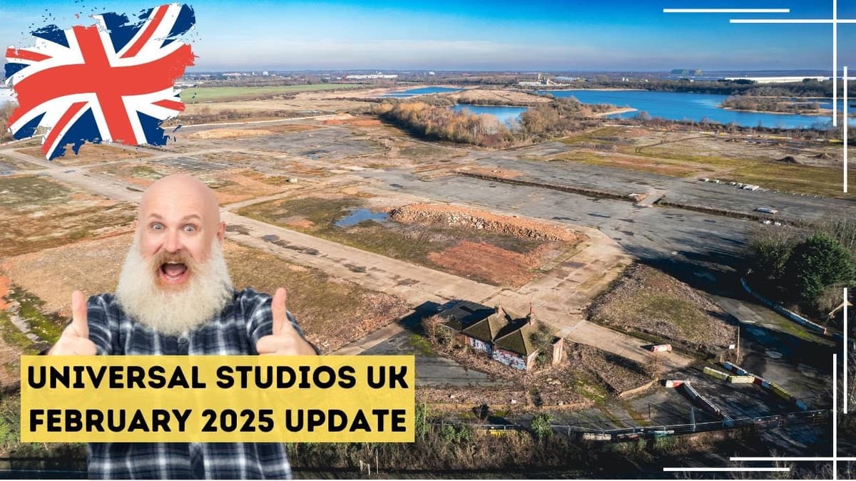 Universal Studios UK February 2025 update - Is it finally happening? #universalstudio