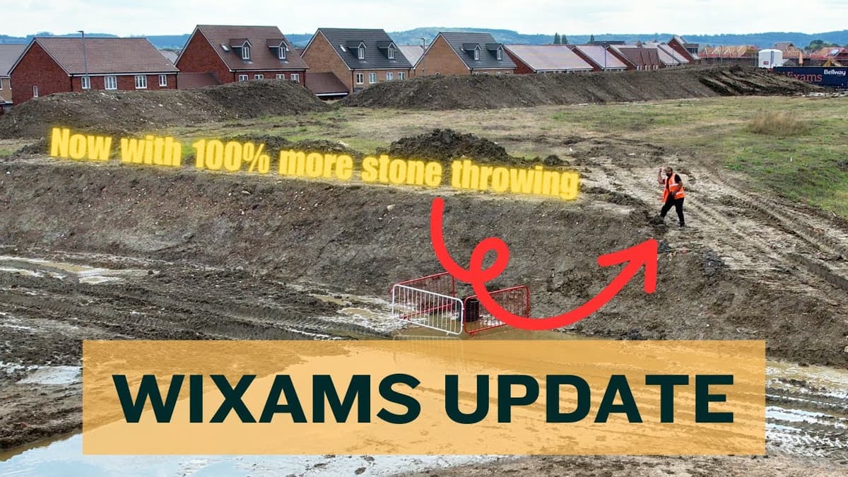 Wixams Railway Station update with special guest | #Bedford #Wixams #Railway #Cats #train