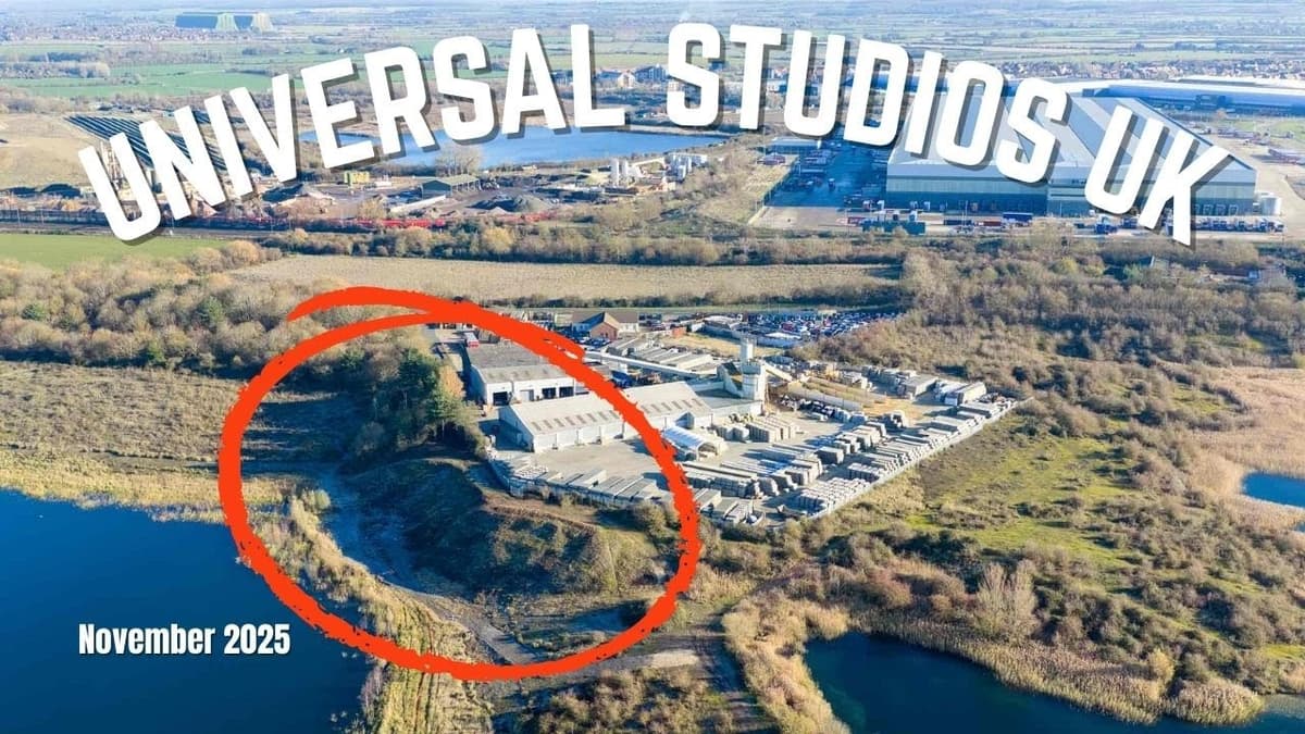 Universal Studios UK Construction Update: Fixing the Lake Zone & Preventing Future Landslips
