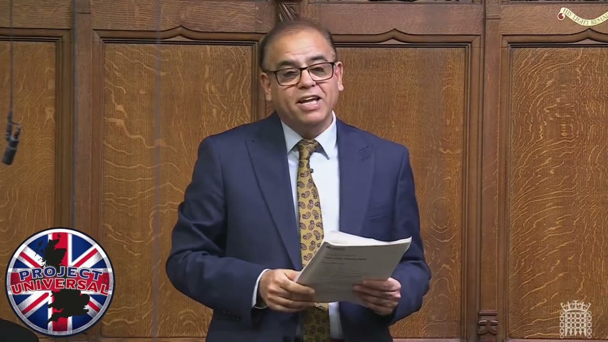 Mohammad Yasin, Labour MP for Bedford brings up Universal Studios in parliament January 29th 2025.