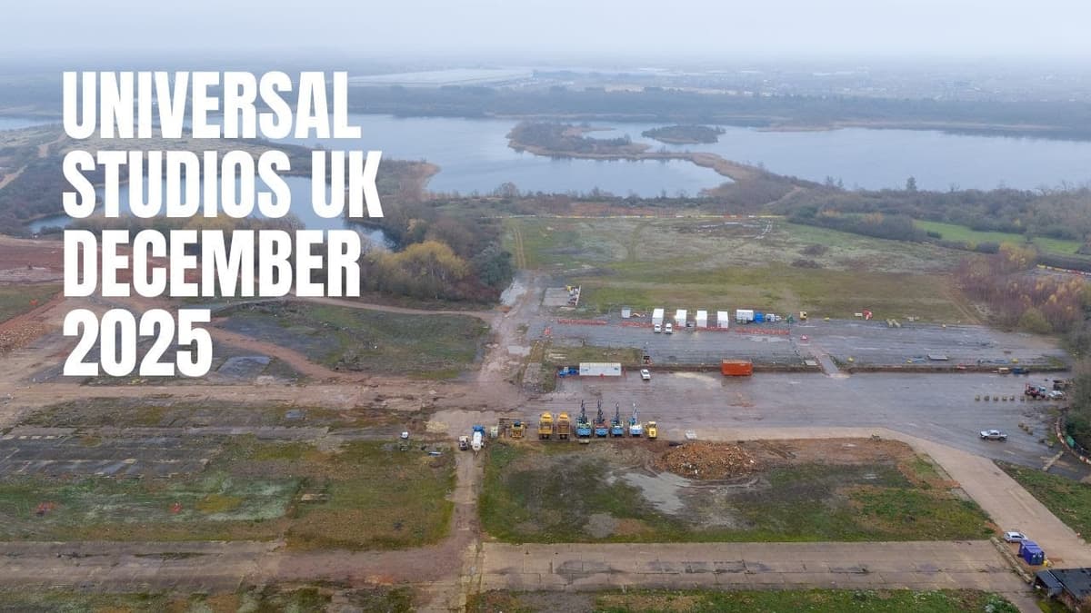 UNIVERSAL STUDIOS UK - December 2025 update