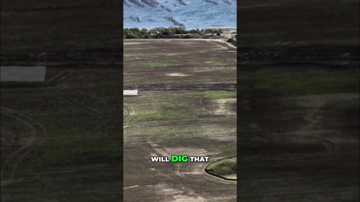 A surprising discovery at a construction site: an ancient moat. This unearthing…