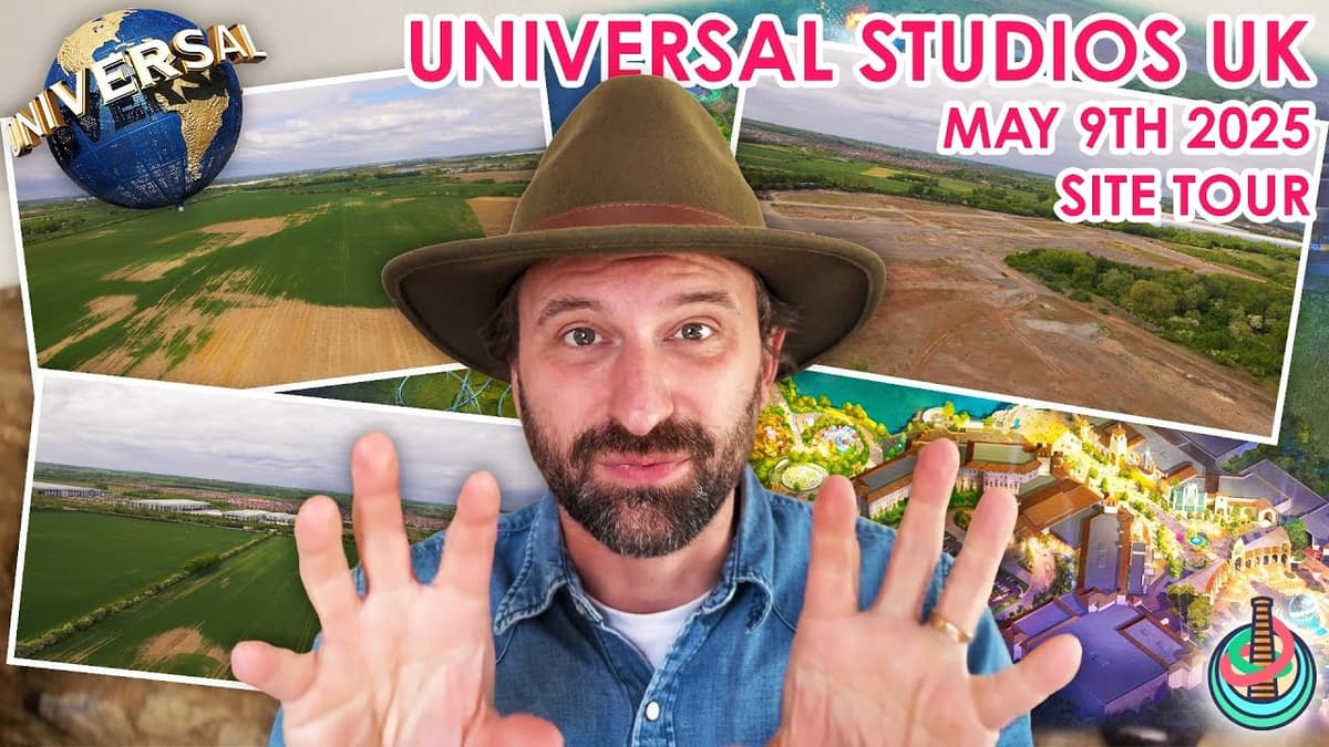 Inside the Future of Universal's Bedford Theme Park | Construction Tour Ep. 1