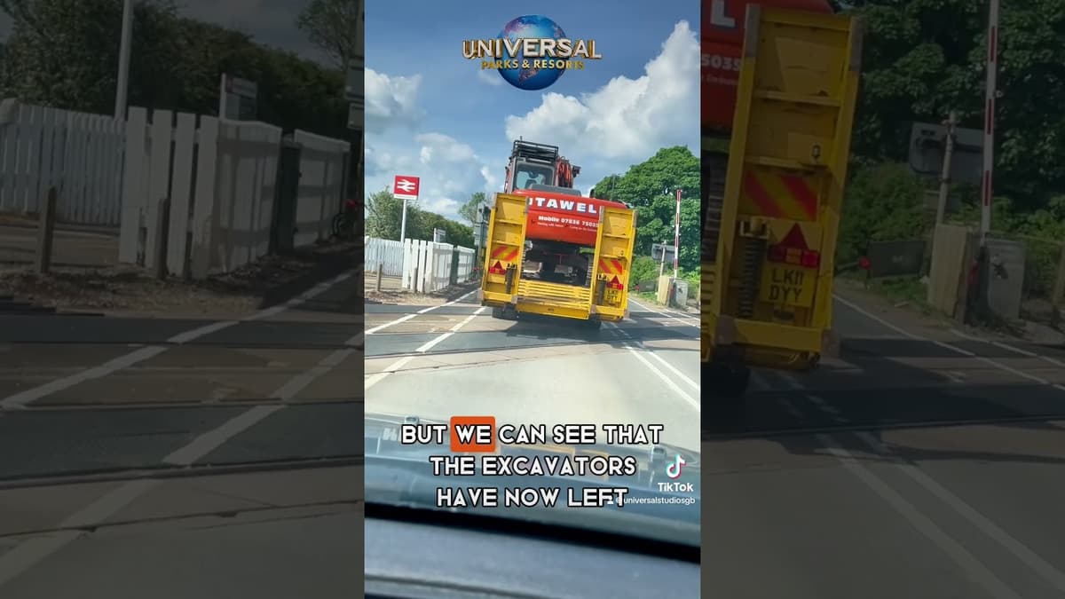 Excavators are leaving the #universalstudios site in Bedford following the archaeological surveys!