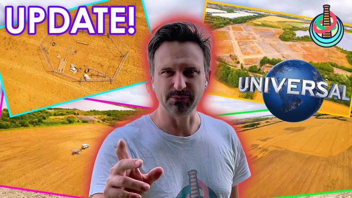 Universal Studios UK Construction Update: BORING ISN'T BORING, groundwork excavation continues...