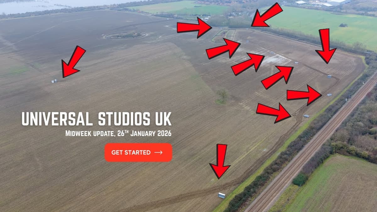 Things Are Moving Fast Above on the Core Zone at Universal Studios UK | First MIDWEEK update!