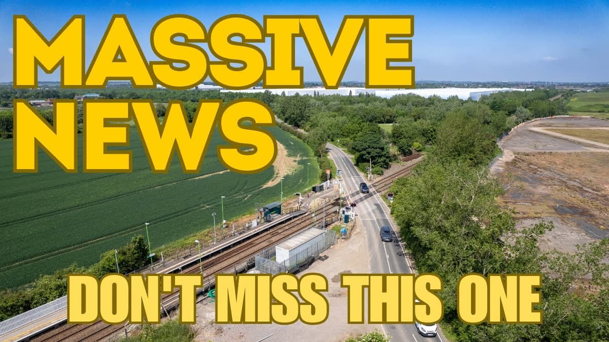 BIG infrastructure upgrades coming! | #universalstudios #universalstudiosuk #railway