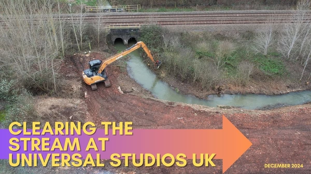 Clearing the Stream @ #UniversalStudiosUK
