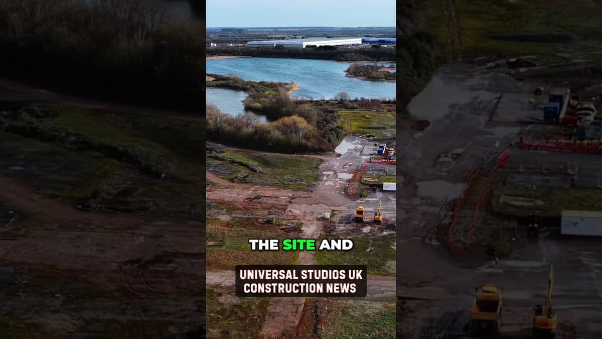 Project Universal & Universal Studios UK Site Update #shorts