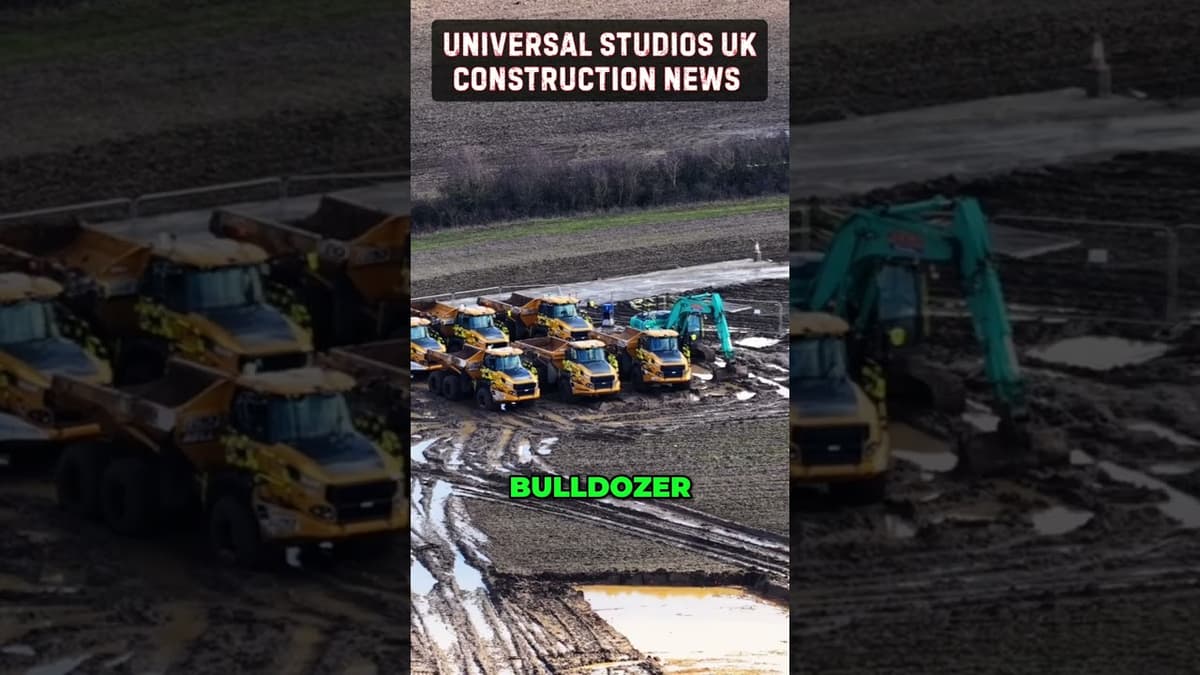 Construction Equipment Names: Diggers, Flampers & Bulldozers! #shorts