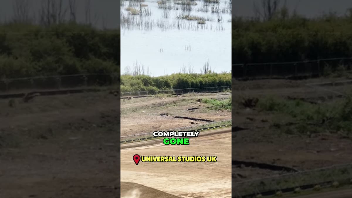 Coronation Lake Deforestation: Woods Gone, Dust Remains! #shorts