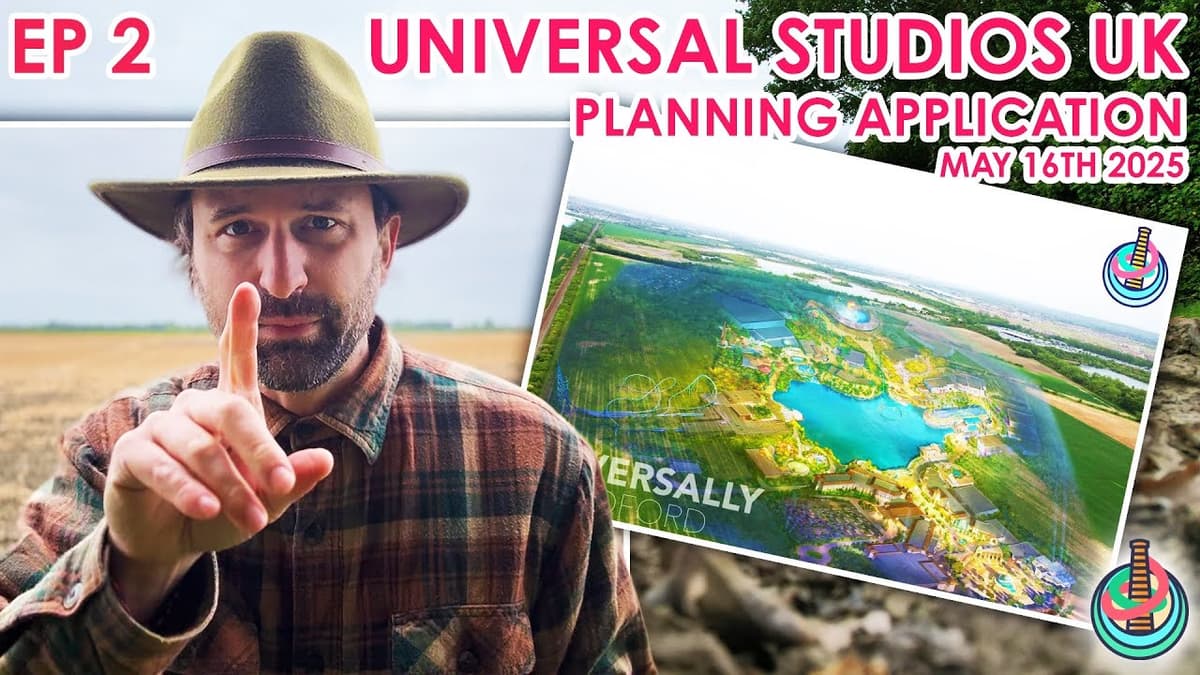 INSIDE Universal Studios UK! 🚁 Drone Update & NEW Plans Revealed | Site Tour Ep. 2 (May 16, 2025)