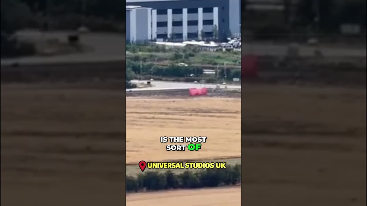 Universal Studios UK Resort Is HUGE! #shorts